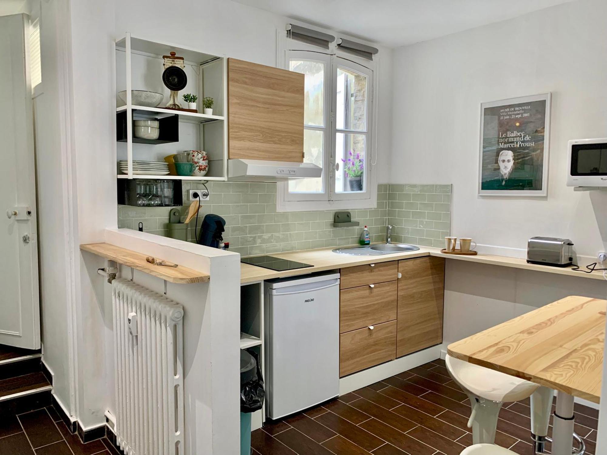 "Chez Anne A La Plage" Studio A 150 M De La Plage Trouville-sur-Mer Luaran gambar